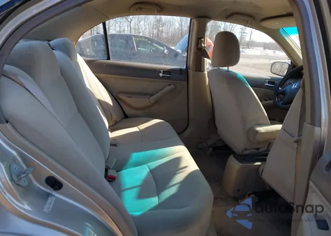 2002 Honda Civic Lx z USA, uszkodzony, nr VIN 2HGES16562H518512